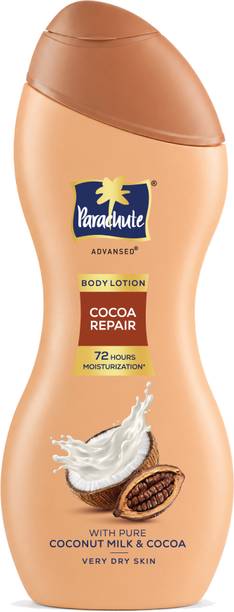 Parachute Advansed Cocoa Repair Body Lotion with Pure Coconut Milk & Cocoa Butter