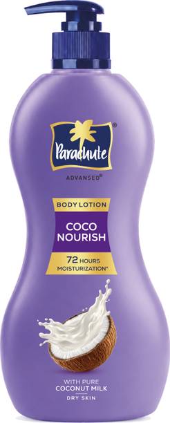 Parachute Advansed Coco Nourish Body Lotion, With Pure Coconut Milk, 100% Natural, Dry Skin