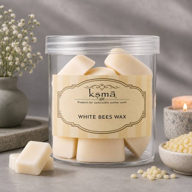 KSMA White Beeswax for Candle making & Cosmetic Grade for