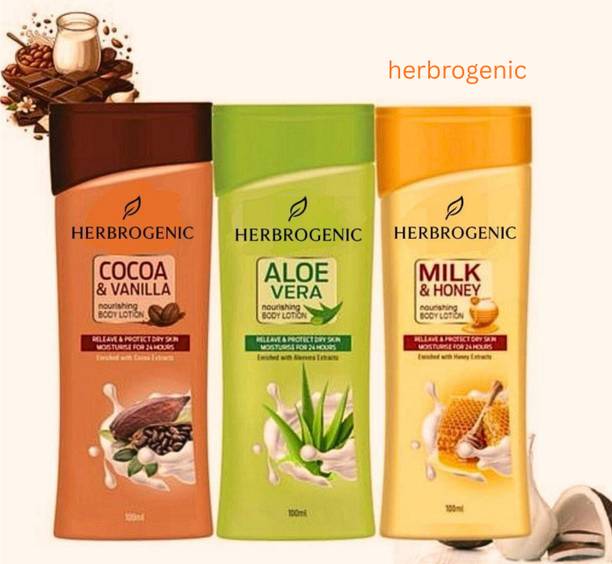 herbrogenic Body Lotion Saver Pack of 3