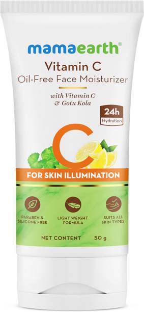 Mamaearth Vitamin C Oil-Free Face Moisturizer- Vitamin C & Gotu Kola for Skin Illumination