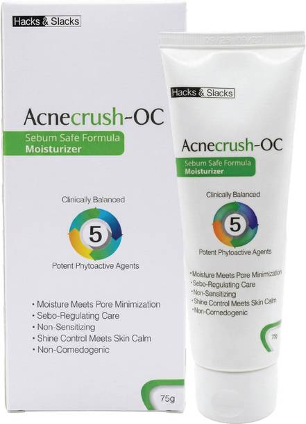 ACNECRUSH - OC Sebum Safe Formula Moisturizer for Acne Prone Skin - Pore Minimizing