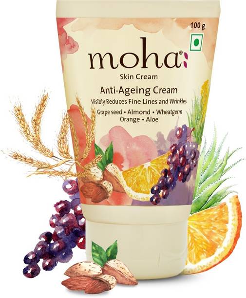 Moha Anti Ageing Skin cream Blend of Pure Herbal Oils Reduce Lines & Wrinkles