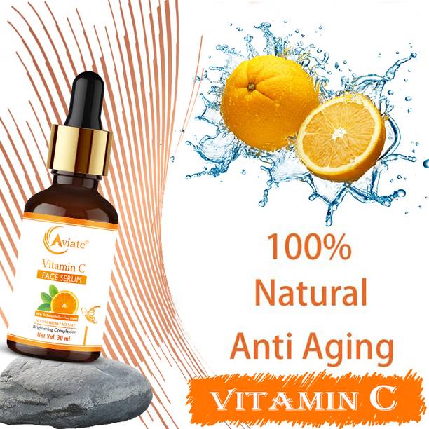 Aviate Ever Glow Radiance Vitamin C Face Serum for Brightening Skin | Glowing Beauty