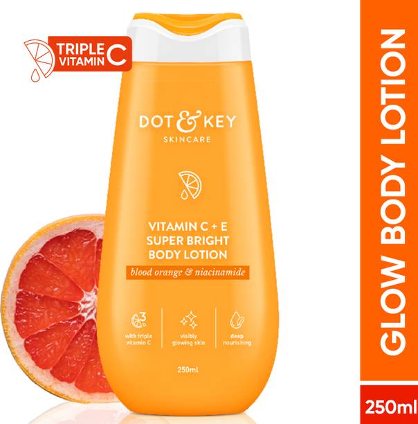 Dot & Key Vitamin C+E Super Bright Body Lotion for Deep Nourishing & Visibly Glowing Skin