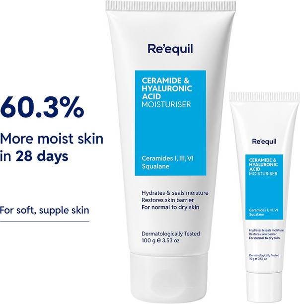 Re'equil CERAMIDE & HYALURONIC ACID MOISTURISER FOR NORMAL TO DRY SKIN (115 g)