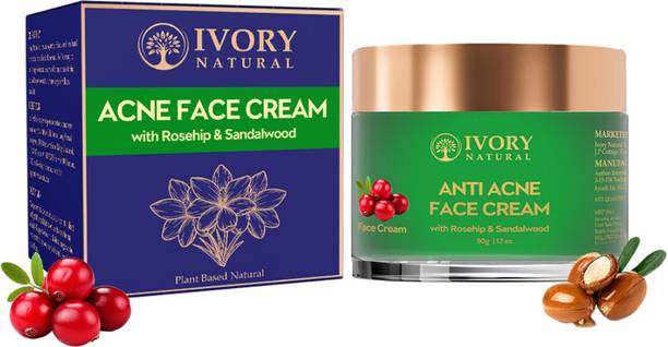 Ivory Natural Anti Acne Face Cream - Say Goodbye to Acnes, Pimples, Scars, and Marks