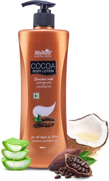 Multani Naturals Cocoa Butter & Aloevera Body Lotion | Nourish & Moisturize -