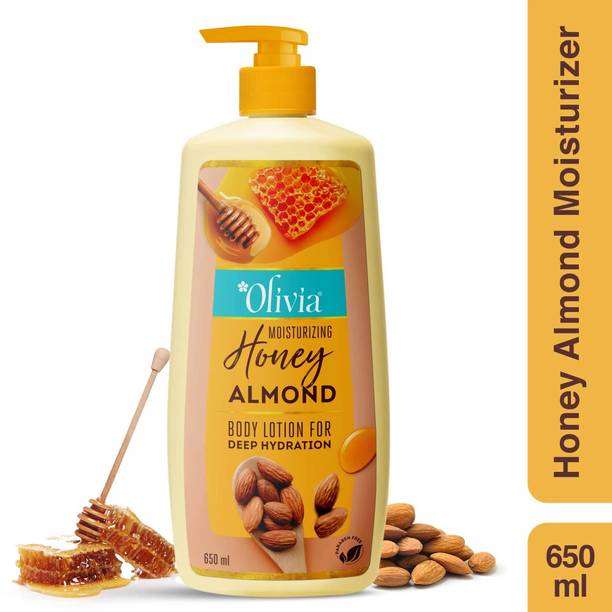 Olivia Moisturizing Honey Almond Body Lotion For Deep Hydration