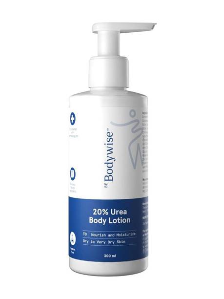 Be Bodywise 20% Urea Body Lotion | 48H Hydration | For Very Dry & Flaky Skin with Ceramides