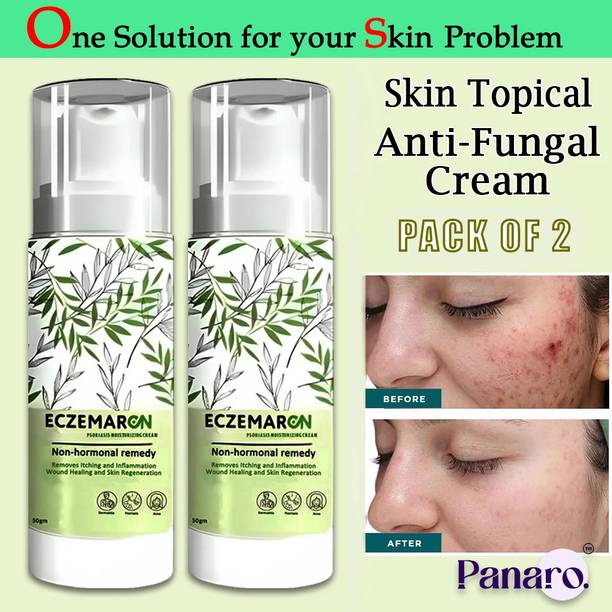 PANARO Eczemaron Anti Fungal Cream For Men & Women | Pack of 2