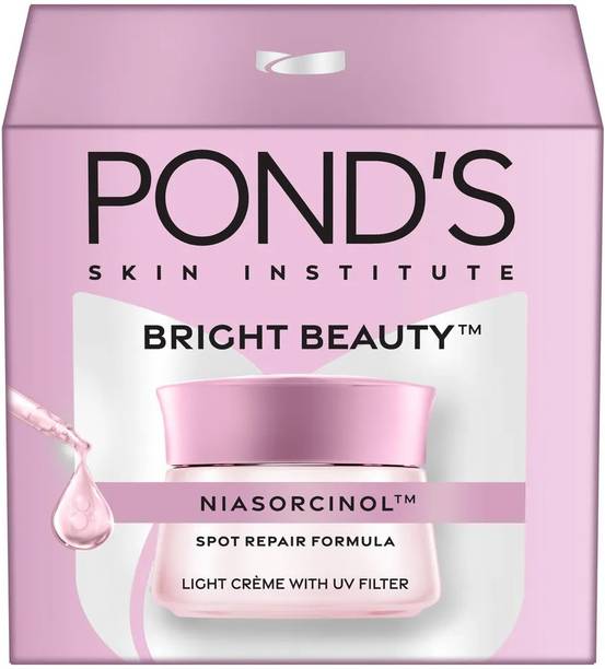 POND's Bright Beauty Light Cream with UV Filter, Niasorcinol, Spot Repair Formula