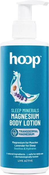 Hoop Sleep Body Lotion - Magnesium & Lavender to Relax Muscles & Moisturize Dry Skin