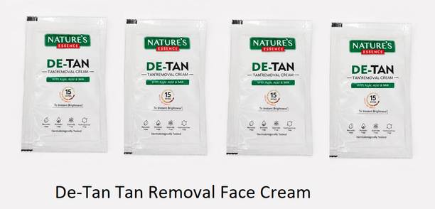 Nature's Essence Dtan Tan Removal Face Cream Pack of 4