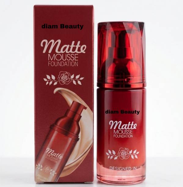 DIAM beauty Matte mousse foundation skin care face glowing original foundation Foundation