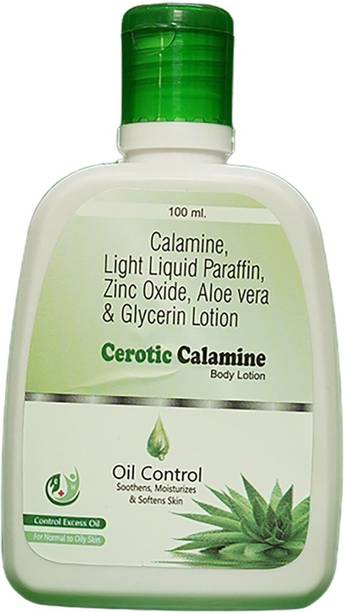 CEROTIC Calamine Lotion with Glycerin & Aloe Vera | Oil Control, Soothing & Moisturizing