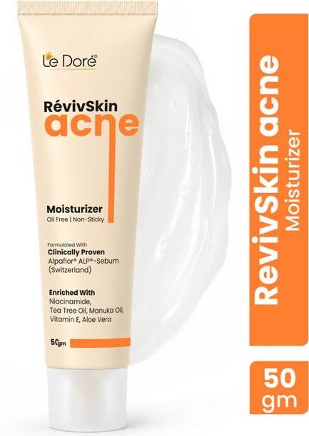 Le Dore Acne Moisturizer Gel:Niacinamide, Aloe Vera,|| Lightweight, Oil-Free