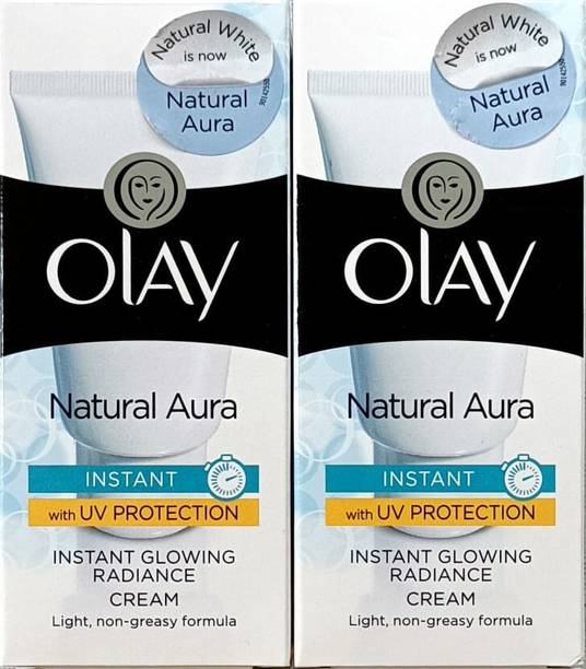 OLAY Natural Aura Instant glowing Radiance Cream (40×2)