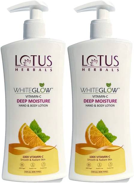 LOTUS HERBALS WhiteGlow Vitamin C Deep Moisture Hand & Body Lotion