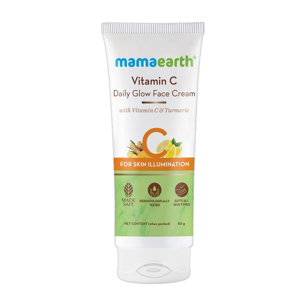 Mamaearth Daily Glow Face Cream for Bright Skin With Vitamin C & Turmeric