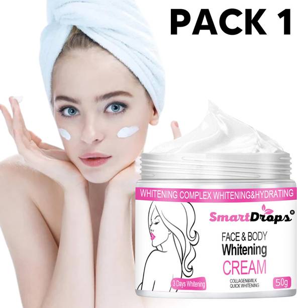smartdrops Face Glow Cream | Gentle Brightening for Daily Use for Skin Soft, Clean&Radiant