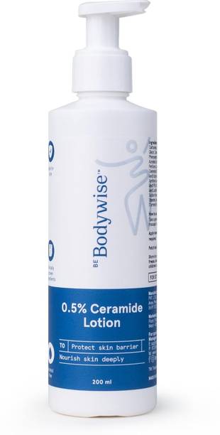 Be Bodywise 0.5% Ceramides Lotion For Dull & Dry Skin | Strengthens Skin Barrier & Hydrates