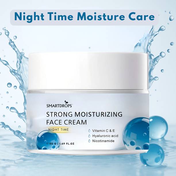 smartdrops Anti-Ageing Vitamin-C Night Repair Face Cream Wrinkle Filler Deep Moisturizer
