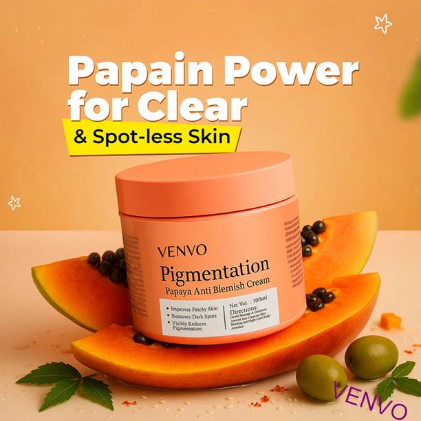 venvo Papaya Anti Blemish Cream for Pigment Repair & Bright Skin