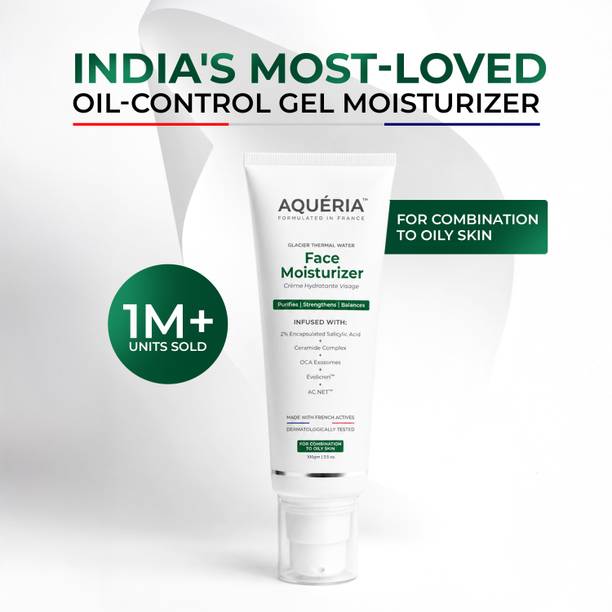 Aqueria Anti-Acne Gel Moisturizer | With 9 Multi Actives | Hydrates & Repairs Barrier