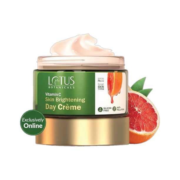 Lotus Botanicals Vitamin C Skin Brightening Day Cream SPF