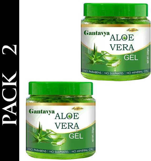 Gantavya Ayurvedic Aloe Vera Gel Pimple Face Gel Men & Women