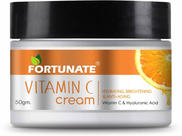 FORTUNATE Vitamin C Cream for Skin Whitening Brightening and Hyperpigmentation