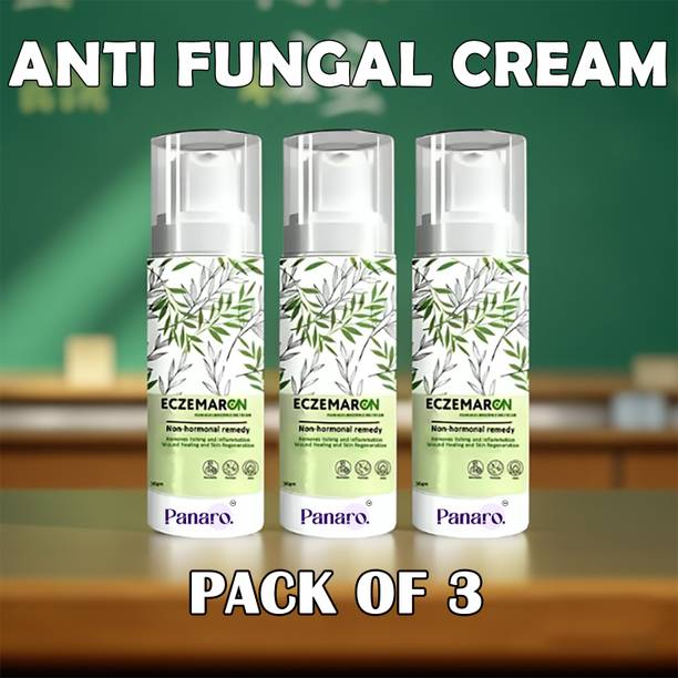 PANARO New Eczemaron Anti Fungal Cream For Men & Women | Skin fungal | Pack of 3