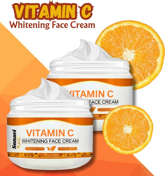 Sonavi Vitamin C Face Cream Skin Dark Spots Remover Whitening Moisturizing Cream