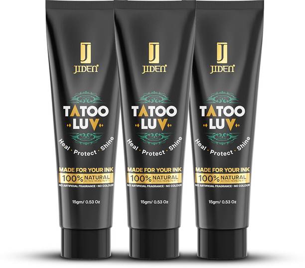JIDEN TATOO LUV Tattoo Aftercare Cream for Natural Healing Protection Moisturizing
