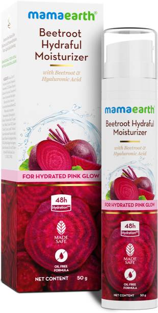 Mamaearth Beetroot Hydraful Moisturizer- Beetroot & Hyaluronic Acid For Hydrated Pink Glow
