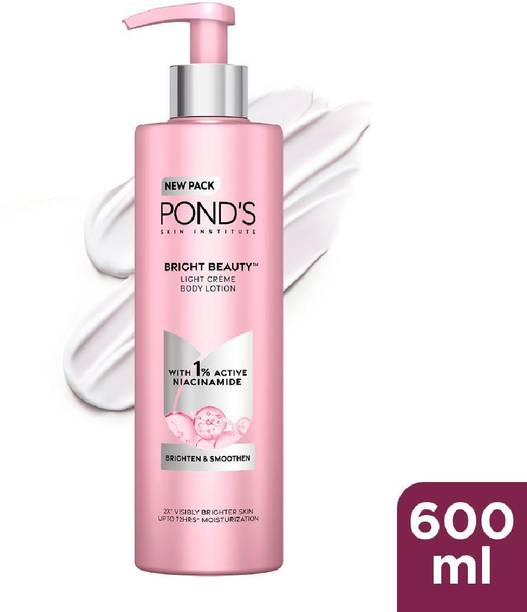 POND's Bright Beauty Light Crème Body Lotion for Smooth & Bright Skin,600ml