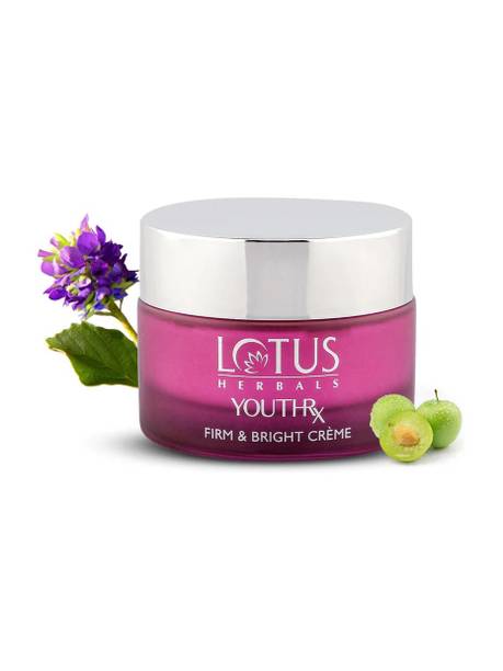 LOTUS HERBALS YouthRx firm & bright day crème | Bio-Retinol+Vitamin C With Natural Bakuchiol
