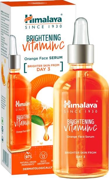 HIMALAYA Brightening Vitamin C Orange Face Serum | 10X Niacinamide, 5X Vitamin C & Orange