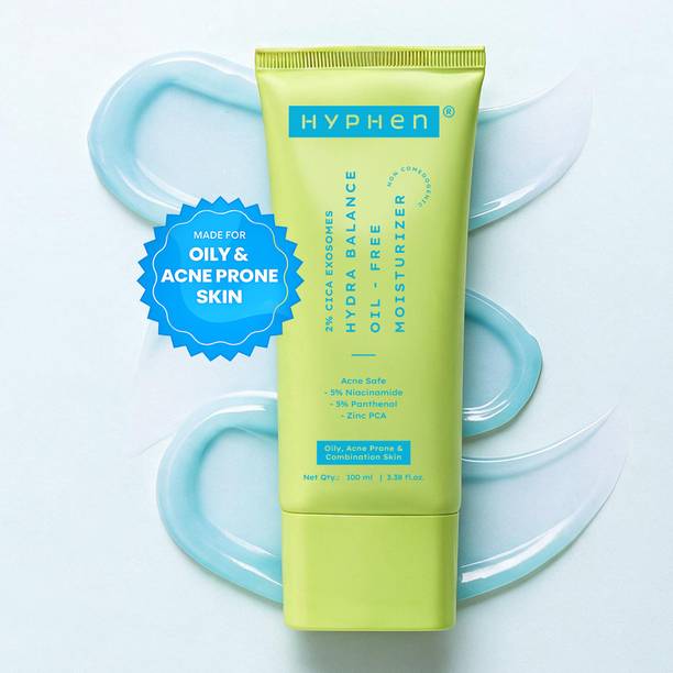 HYPHEN 2% Cica Oil-free Moisturizer With 5% Niacinamide| For Acne-prone, Oily, Dry Skin