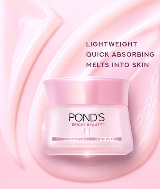 POND's Light Cream with UV Filter, Niasorcinol, Fades Dark Spots, Brightens Skin 35ml
