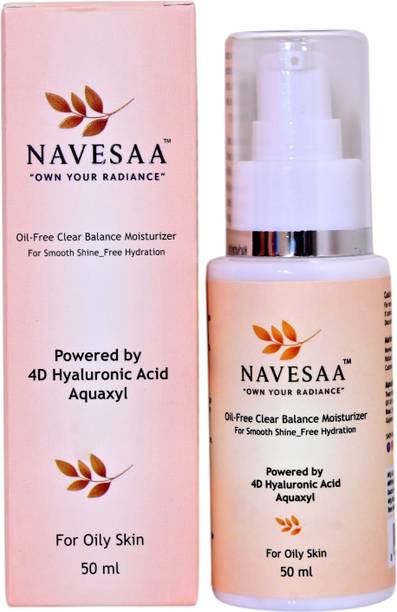 Navesaa Oil-Free Clear Balance Moisturizer with 4D Hyaluronic Acid for Oily Skin