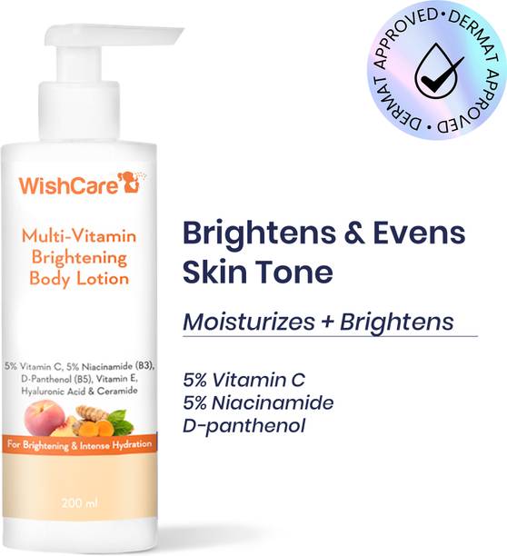 WishCare MultiVitamin Body Lotion For Men & Women | Smooths & Brightens Skin