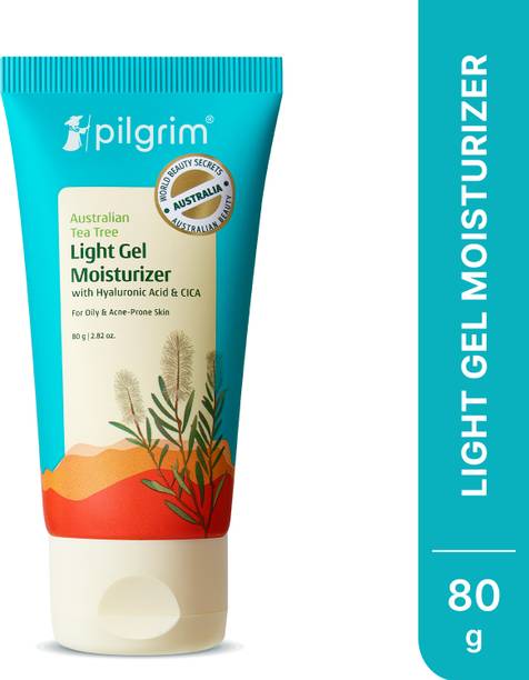 Pilgrim Tea Tree Non Oily Moisturizer with Hyaluronic Acid & CICA for Acne Skin