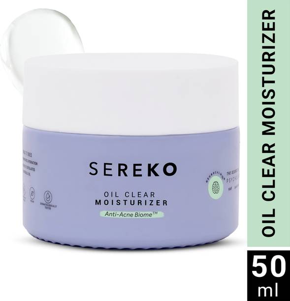 SEREKO Oil Clear Face Moisturizer with NMF for Oily & Acne-Prone Skin, Minimizes Pores