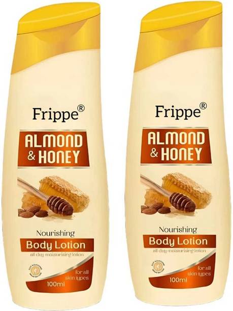 FRIPPE Almond & Honey Nourishing Body Lotion For Dry Skin | Deep Nourish Body Lotion