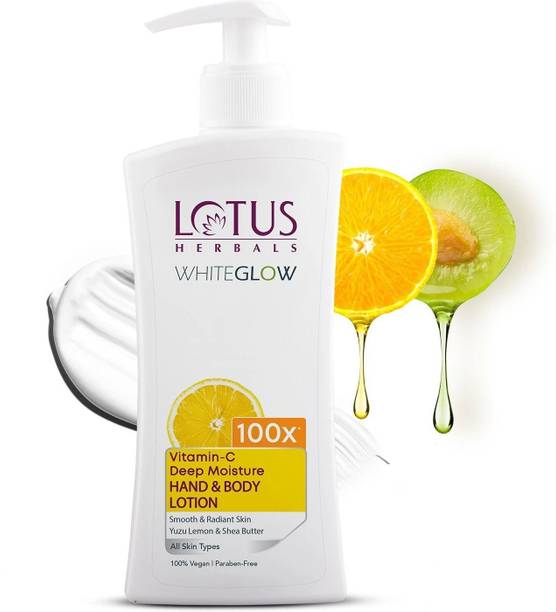 लोटस हर्बल्स WhiteGlow Vitamin C Deep Moisture Hand & Body Lotion 400ml