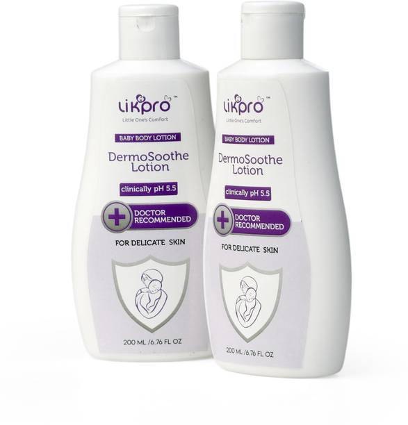 Likpro dermosoothe Baby Lotion (200ml) |Combo Pack of 2