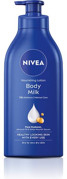 NIVEA Body Milk, Big Moisturizer Lotion, Deep Moisture Serum, Almond Oil & Vitamin E