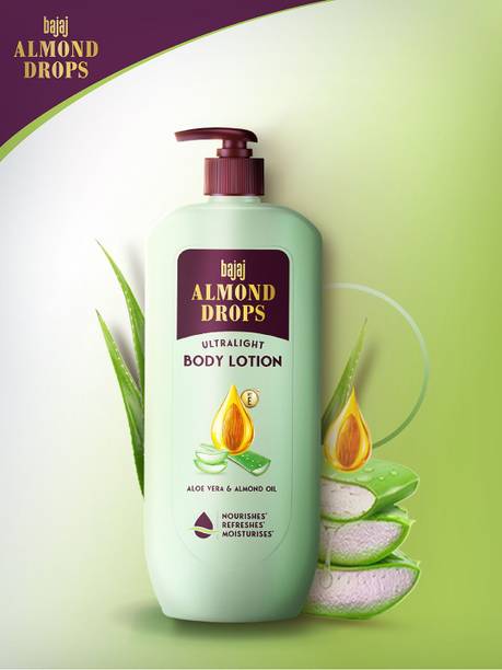 बजाज Almond Drops Ultralight Body Lotion